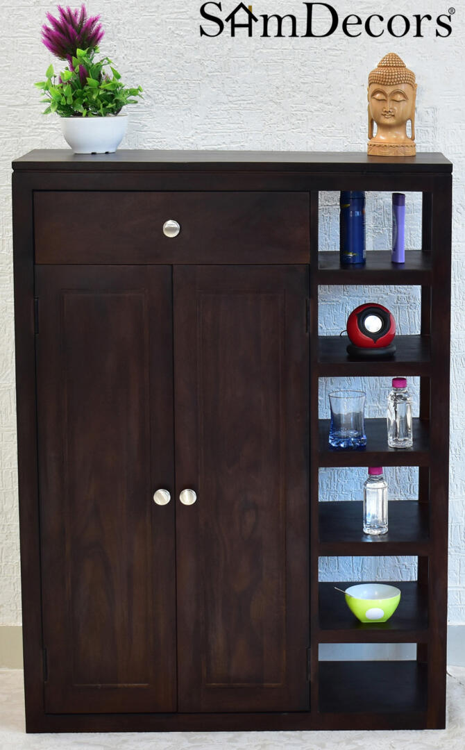 JEAN-SHOERACK-NEW-DW main New Jean Multipurpose Cabinet/Shoe Rack - Dark Walnut - Image 1